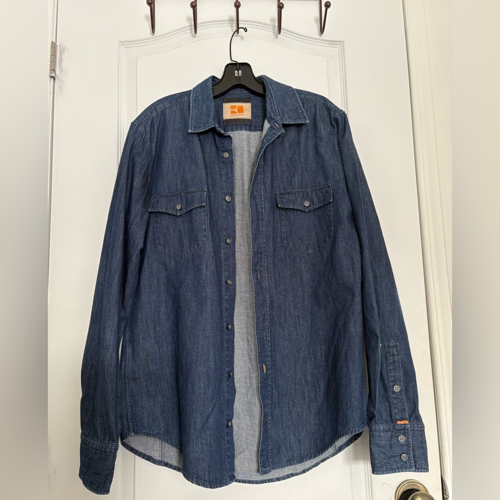 BOSS ORANGE Denim Shirt - M